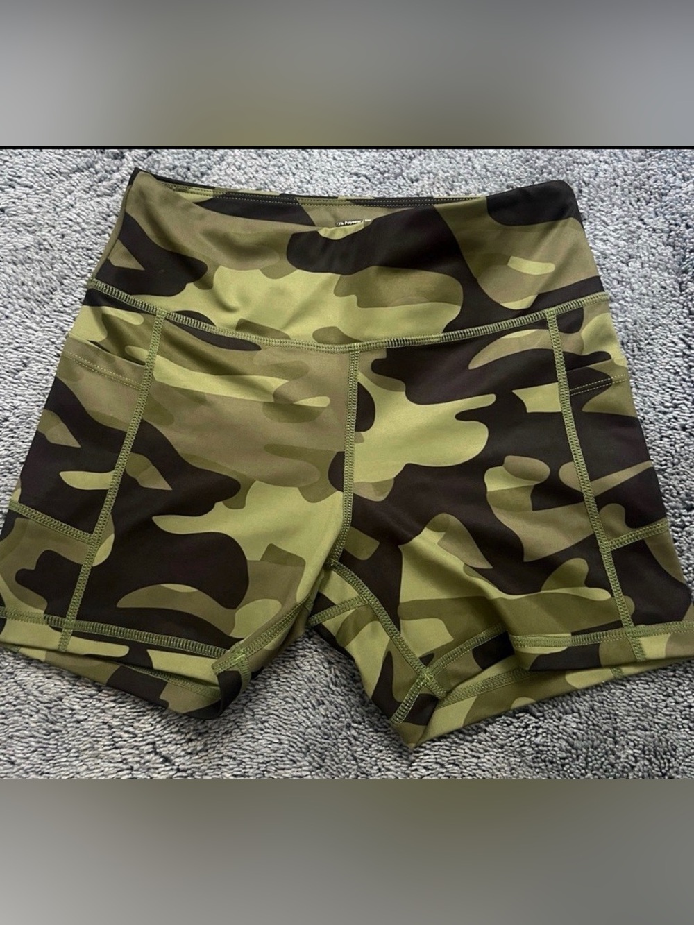 Zyia Active LNT Camo Hustle Shorts with pocket